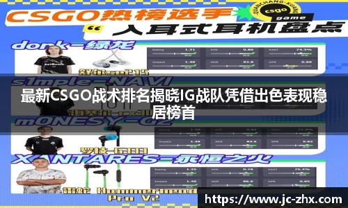 最新CSGO战术排名揭晓IG战队凭借出色表现稳居榜首